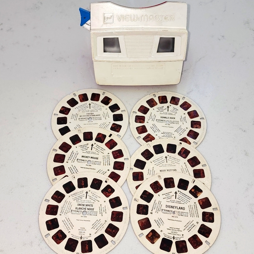 Vintage View-Master with Disney Reels